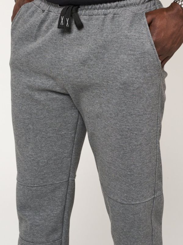Sports joggers with pockets for men gray 062Sr