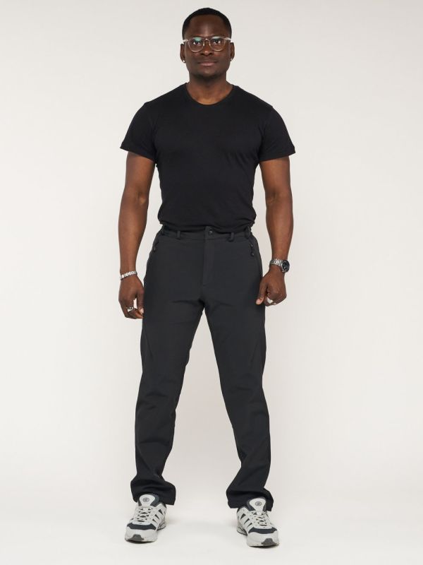 Men's softshell sports trousers MTFORCE black 22004Ch