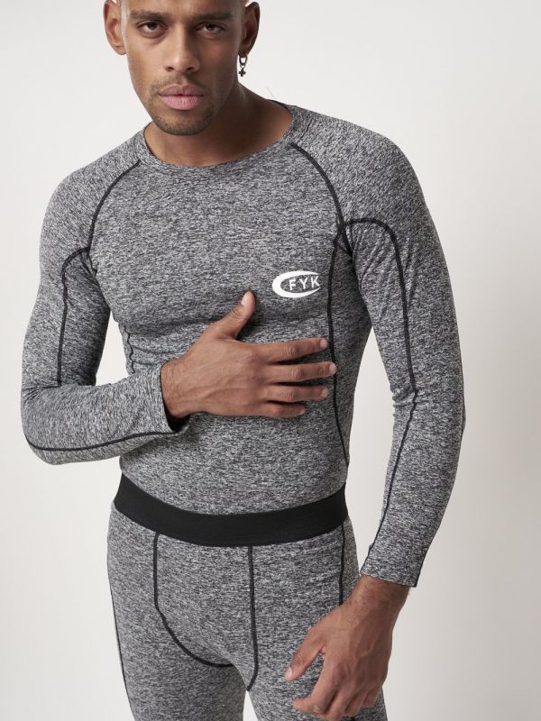 Men's gray thermal underwear 2203Sr
