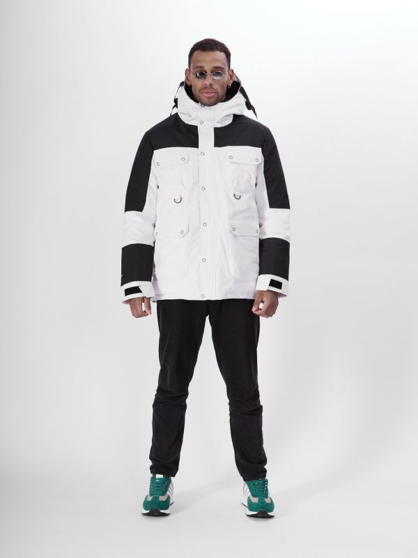 Ski jacket MTFORCE white color 2302Bl