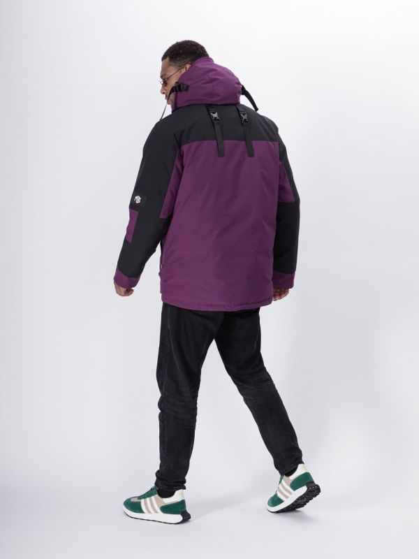 MTFORCE ski jacket for men purple 2302F