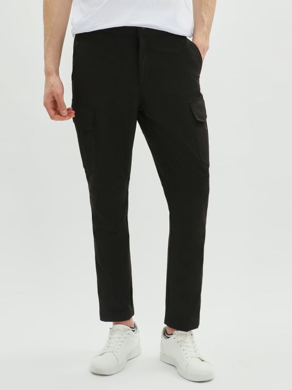 Men's softshell sports trousers MTFORCE black 2403Ch