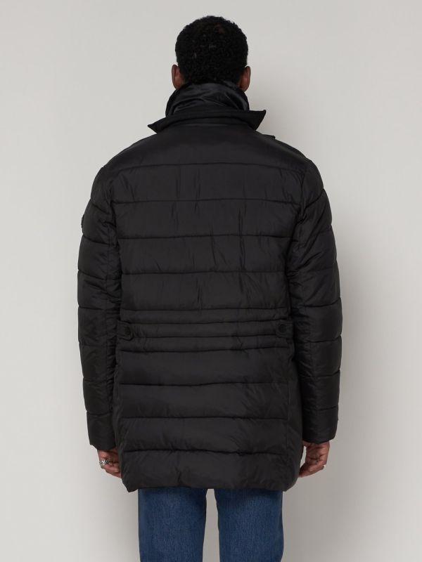 Jacket winter men's classic black 92962Ch